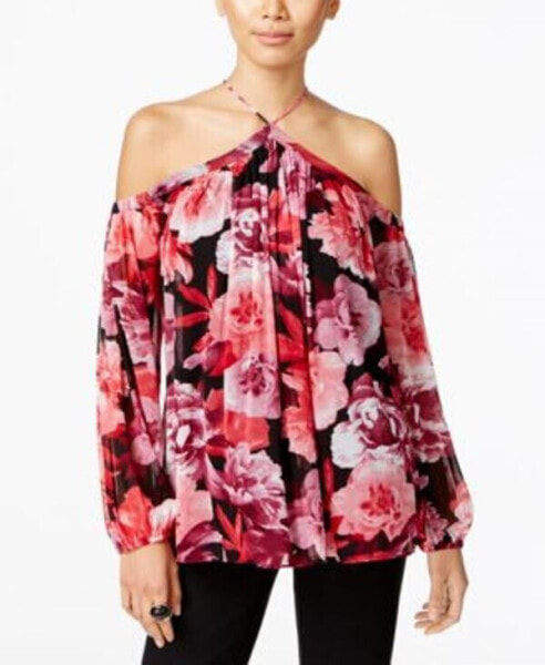 Блуза INC OffTheShoulder Halter Red S