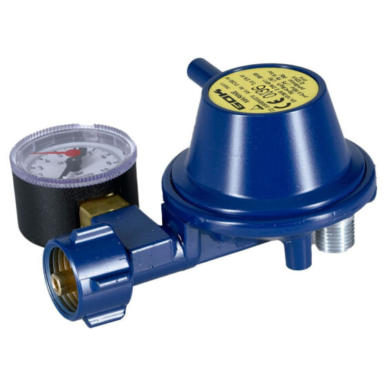TALAMEX GOK Gas Pressure Regulator Right-Angle 30mBar 90º Connection With Manometer