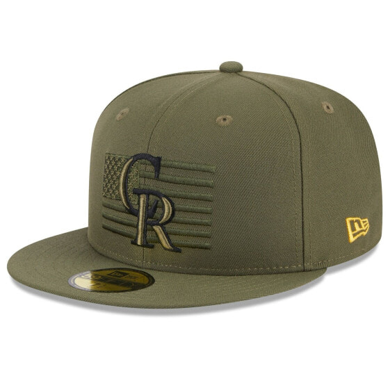 [60352755] Mens New Era MLB 5950 ARMED FORCES ON-FIELD FITTED - COLORADO ROCKIES