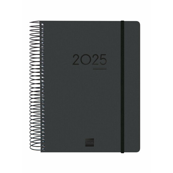 Diary Finocam Black A5 2024-2025