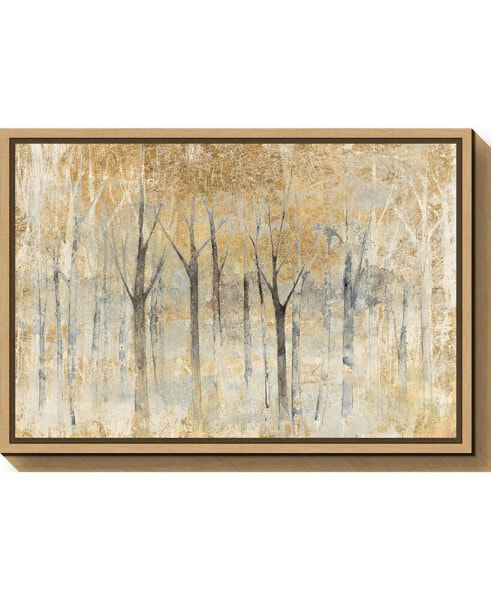 Seasons End Gold by Avery Tillmon Canvas Framed Art