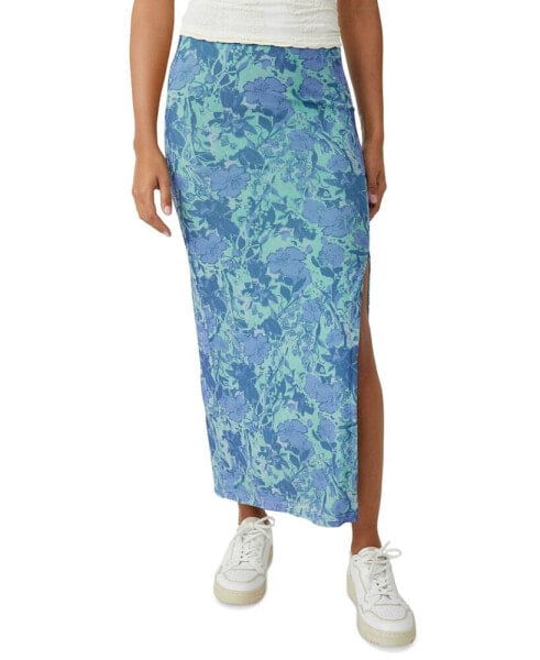Women's Rosalie Floral-Print Midi Skirt