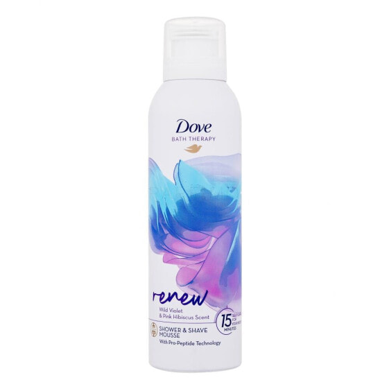 Dove Bath Therapy Renew Shower & Shave Mousse 200 ml duschschaum für Frauen