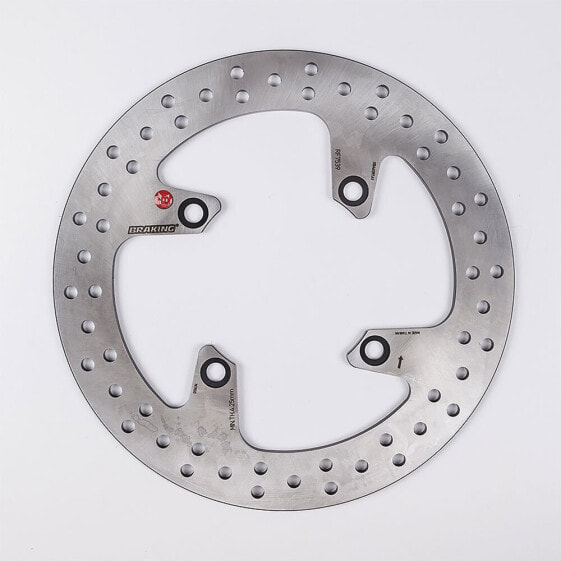 BRAKING RF7539 rear brake disc