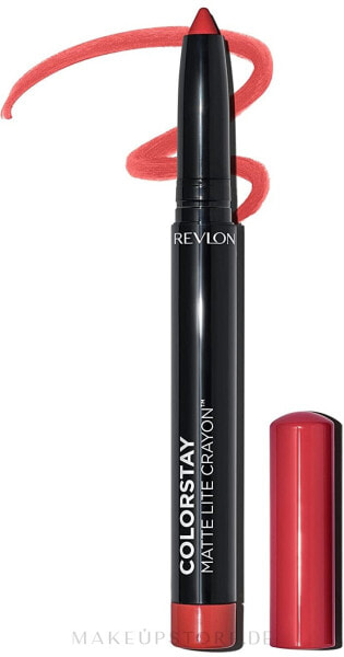 Lippenpomade - Revlon ColorStay Matte Lite Crayon Lipstick 008 - Shes Fly