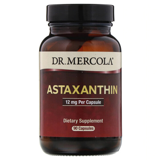 Dr. Mercola Astaxanthin Астаксантин 12 мг 90 капсул
