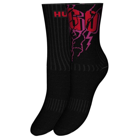HUGO Qs Rib Rock Cc socks 2 pairs