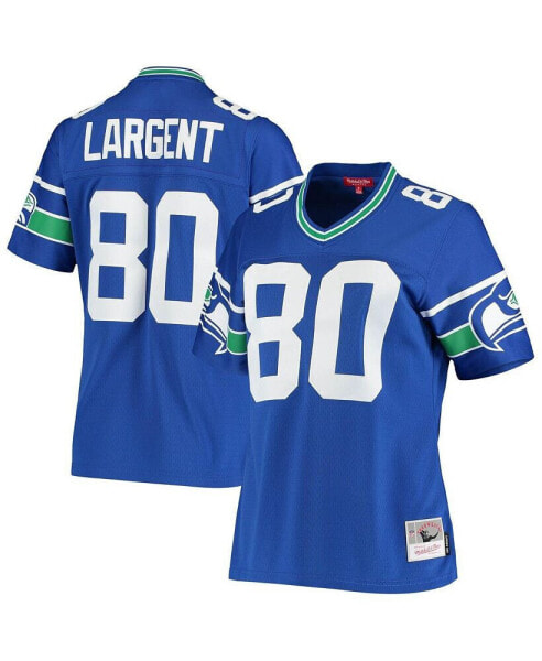 Women's Steve Largent Royal Seattle Seahawks 1985 Legacy Replica Jersey