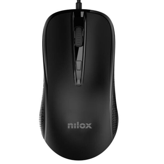 Мышь Nilox MOUSB1014 Чёрный