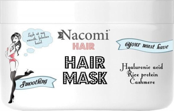 Nacomi Hair Mask Smoothing wygładzająco-nawilżająca maska do włosów 200ml