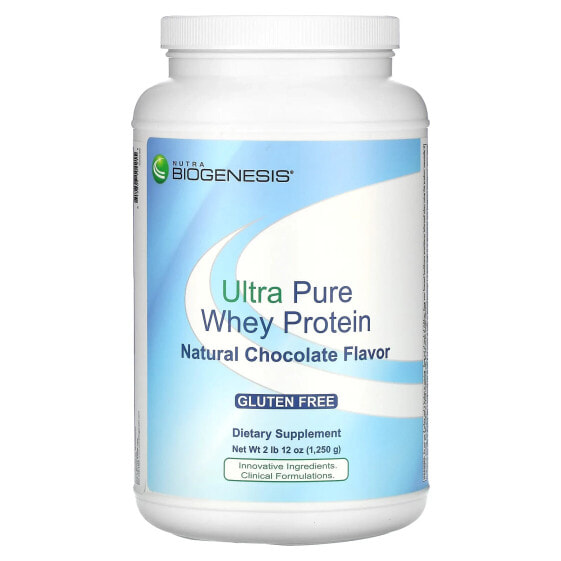 Сывороточный протеин Nutra BioGenesis Ultra Pure Whey Protein шоколадный 1,250 г