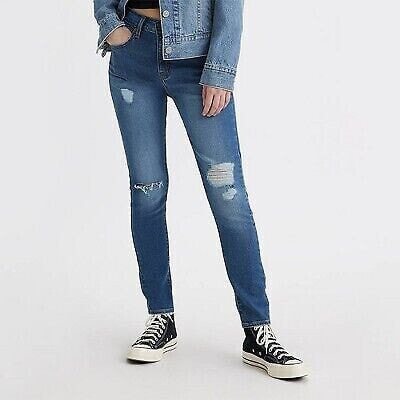 Levi's Women's 721 High-Rise Skinny Jeans - Straight Through 33