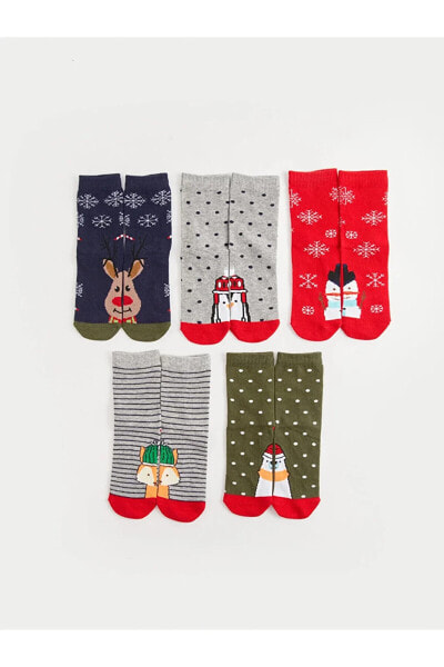 Носки LC WAIKIKI Christmas Kids Socks 5-Pack