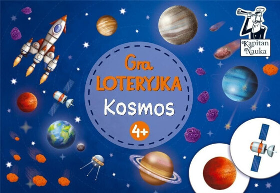 Edgard Kapitan Nauka. Gra - Loteryjka Kosmos 4+