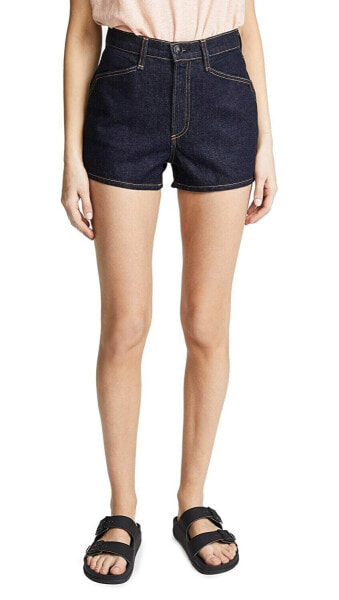 Rag & Bone/Jean 155452 Women's Denim Ellie Indigo High Rise Shorts Sz. 31