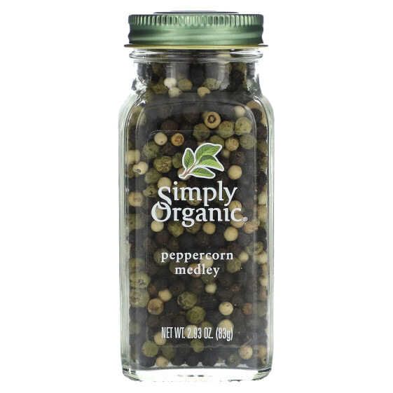Simply Organic, смесь перцев горошком, 83 г (2,93 унции)