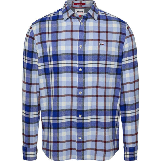 TOMMY JEANS Classic Essential Check long sleeve shirt
