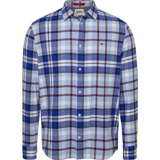 TOMMY JEANS Classic Essential Check Long Sleeve Shirt