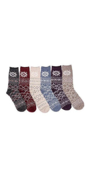 Women's Microfiber Boot Socks (6 Pack)