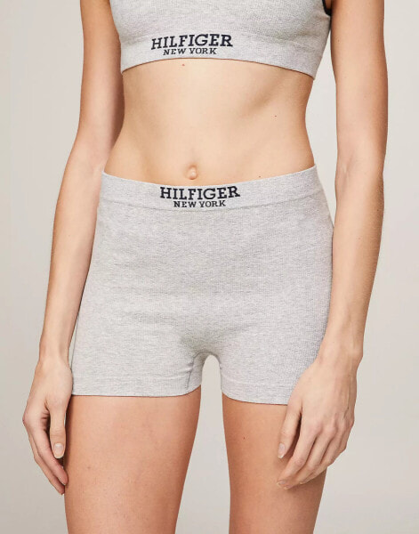 Tommy Hilfiger High Rise Boxer Briefs in Grey