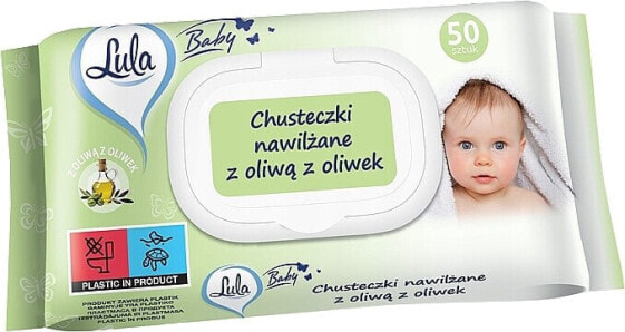 Feuchttücher mit Olivenöl für Babys 50 St.