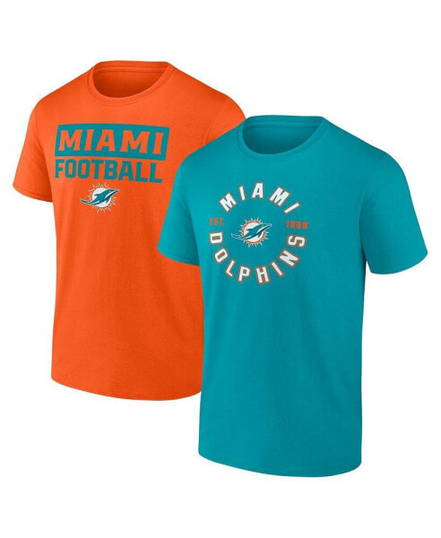 Men's Miami Dolphins Serve Combo Pack T-Shirt