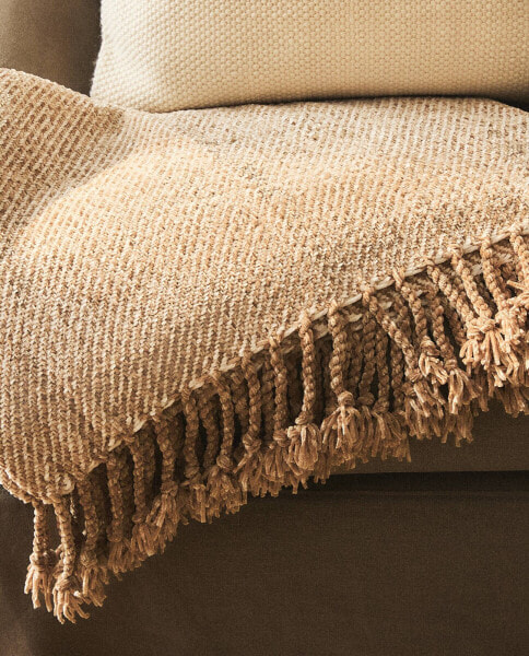 Chenille throw