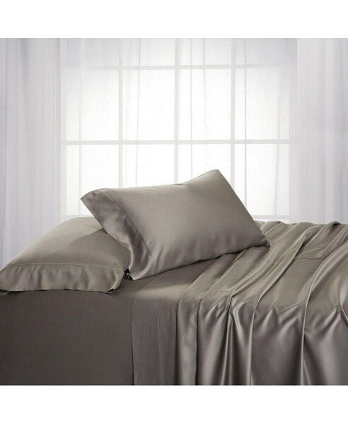 Luxury & Heavyweight Viscose from Bamboo 600 Sheet Set, Split King