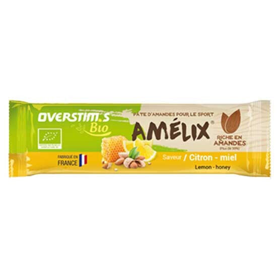 OVERSTIMS Amelix BIO Honey Lemon 25g Energy Bar