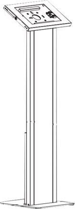 Stojak Neomounts TABLET ACC FLOOR STAND/9.7-11" FL15-750WH1 NEOMOUNTS