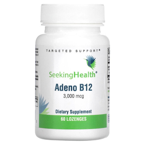 Витамин Seeking Health Adeno B12, 3 000 мкг, 60 леденец