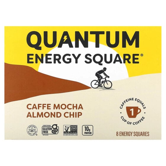 Caffe Mocha Almond Chip, 8 Squares, 1.69 oz (48 g) Each