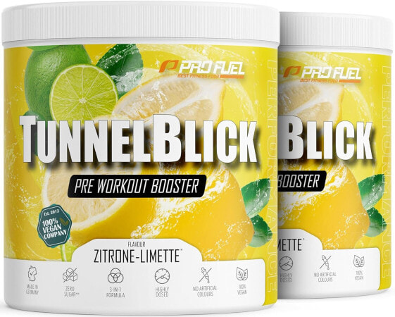 Watermelon Pre-Workout Booster - 360 g - Incredibly Delicious - Tunnel View Training Booster with Citrulline, Beta-Alanine, Taurine, Caffeine & Guarana - Optimal High Dose - Made in Germany - 100% Vegan