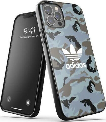 Чехол для смартфона Adidas Camo iPhone 12/12 Pro Голубой/Черный