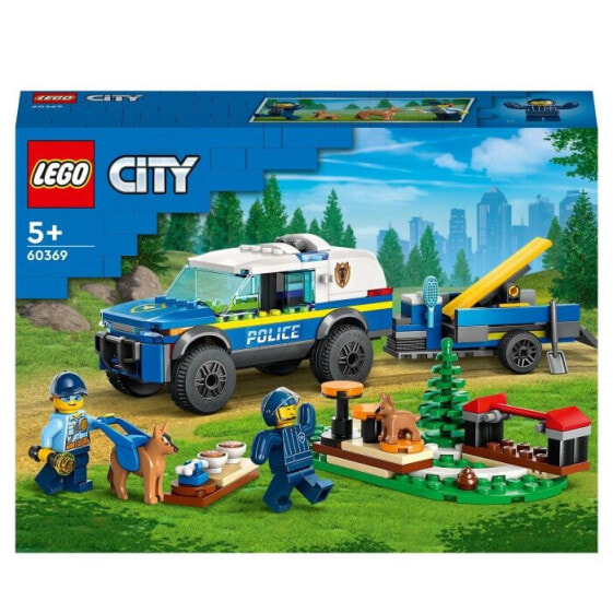 Игрушка LEGO City Mobile Police Dog Training (ID 123456) для детей.