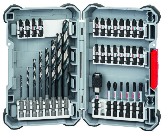 Bohrer- und Schrauberbit-Set Impact Control HSS, 35-teilig