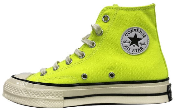 Converse 1970s chuck taylor all star 乘风破浪的姐姐 高帮 帆布鞋 男女同款 柠檬黄 / Кеды Converse 1970s Chuck Taylor All Star 169341C