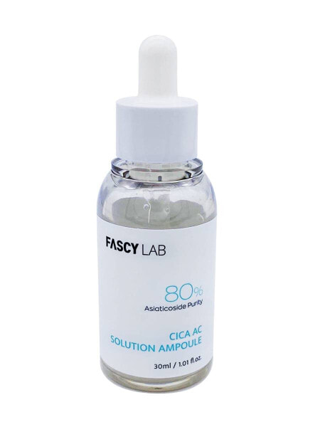 Fascy Lab Cica AC Solution Ampoule Успокаивающая сыворотка с центеллой 30 мл