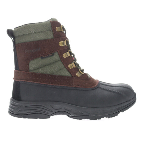 Ботинки Propet Cortland Round Toe Hiking для мужчин, коричневые, зеленые и серые, повседневные.