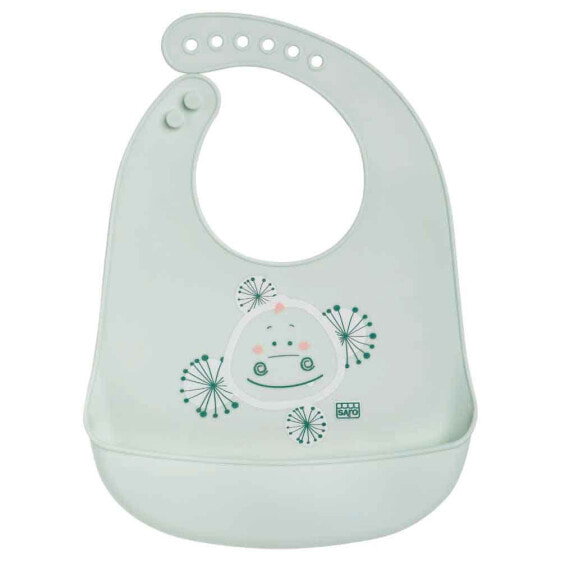 Детский нагрудник Saro Yum! Silicone Baby Bib