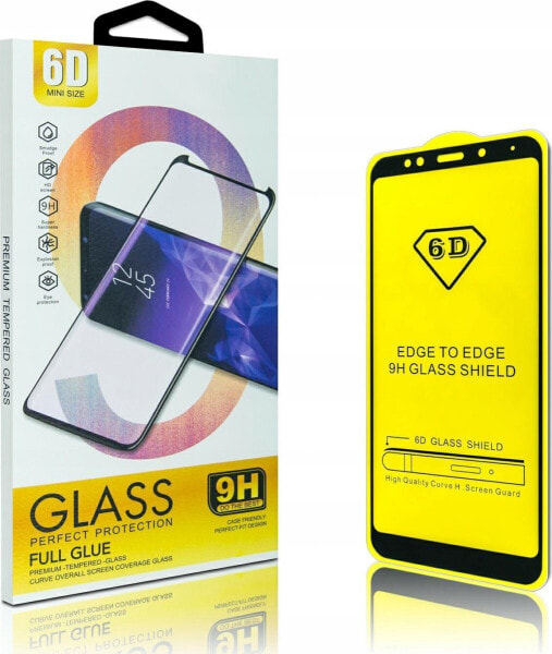 GLASS 6D FULL GLUE IPHONE X/XS 5,8" BLACK