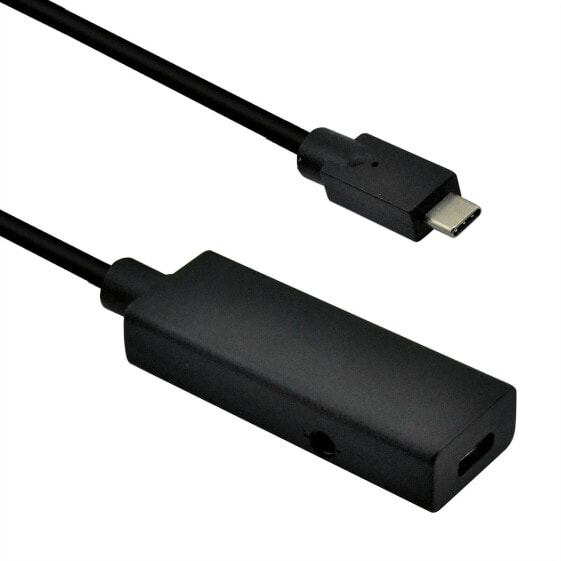 ROTRONIC-SECOMP USB3.2 Gen2 Typ C Verl.-kabel ST/BU 5m//Nur Daten - Cable - Digital