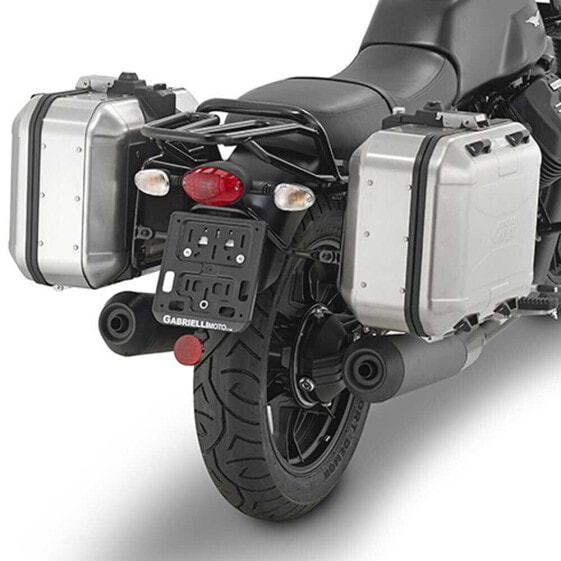 GIVI Monokey Side Cases Pannier Holder Moto Guzzi V7 III Stone/Special Binding