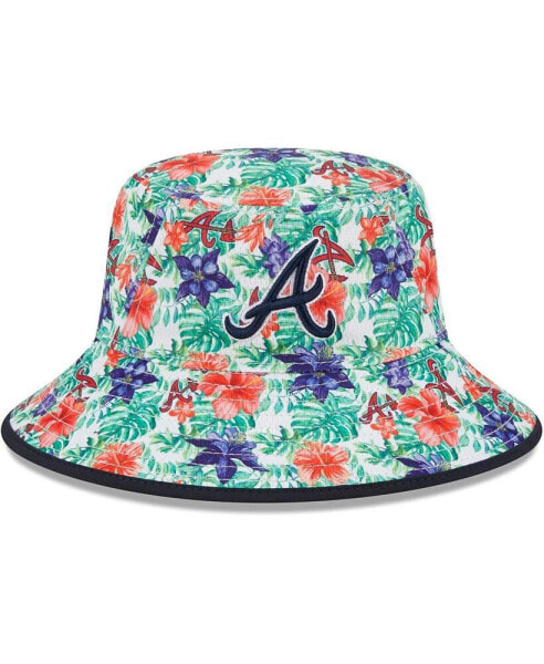 Men's Atlanta Braves Tropic Floral Bucket Hat