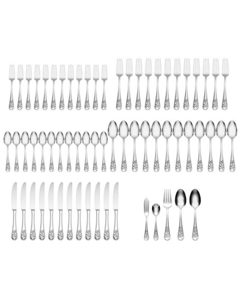 Chestnut Ridge 65-Piece Flatware Set, Service for 12