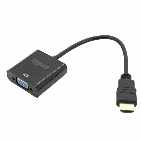 Кабель HDMI iggual IGG317303 Чёрный WUXGA