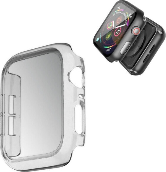 Strado Etui 2w1 ze szkłem do Apple Watch 7 45mm (Bezbarwne) uniwersalny