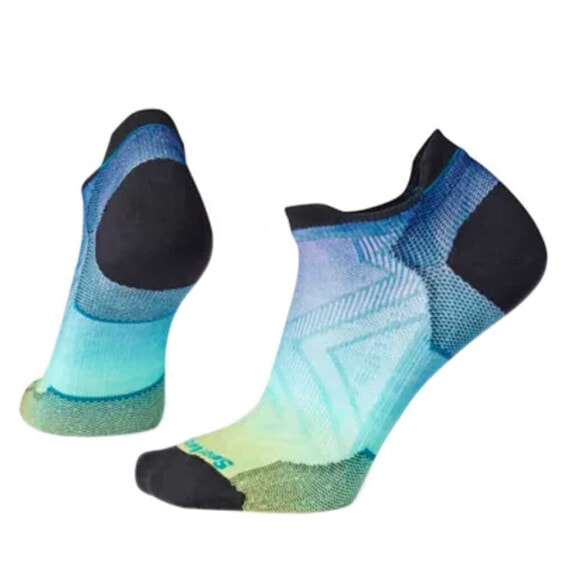 SMARTWOOL Run Zero Cushion Ombre Print Low Ankle socks