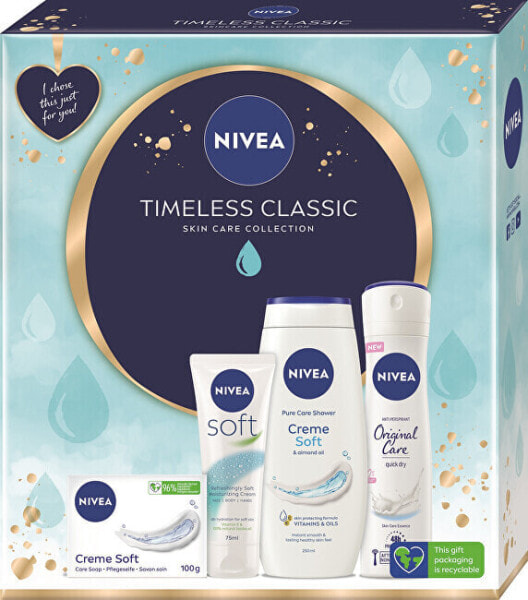 Timeless Classic body care gift set