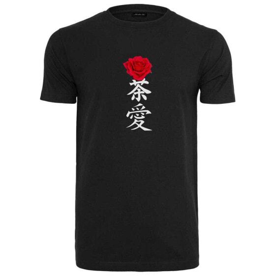 MISTER TEE Asian Sign Rose short sleeve T-shirt